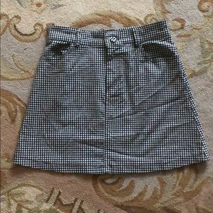 Brandy Melville gingham skirt